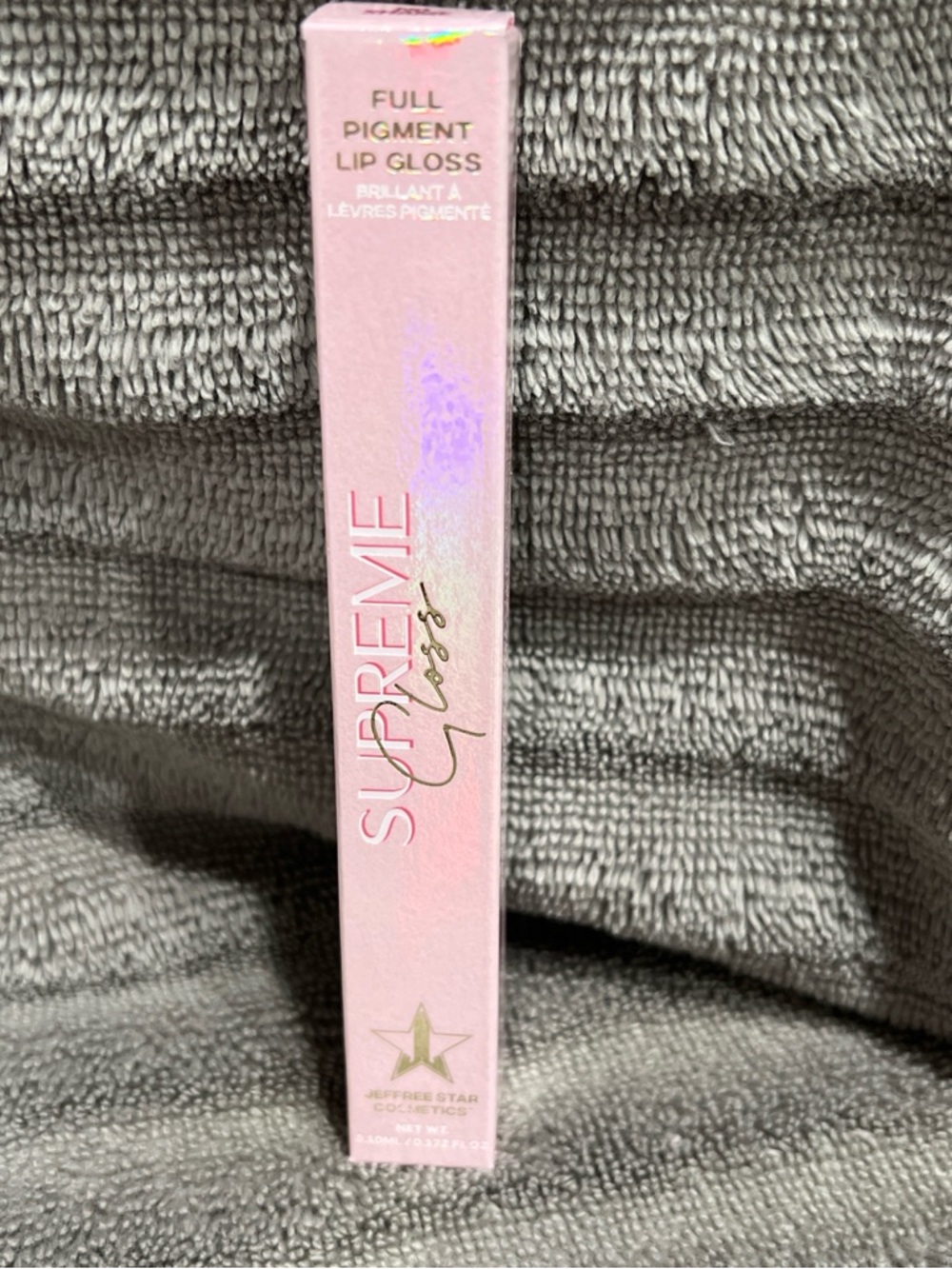 Jeffree Star Supreme Gloss Full Pigment Lip Gloss - Light Pink Holographic